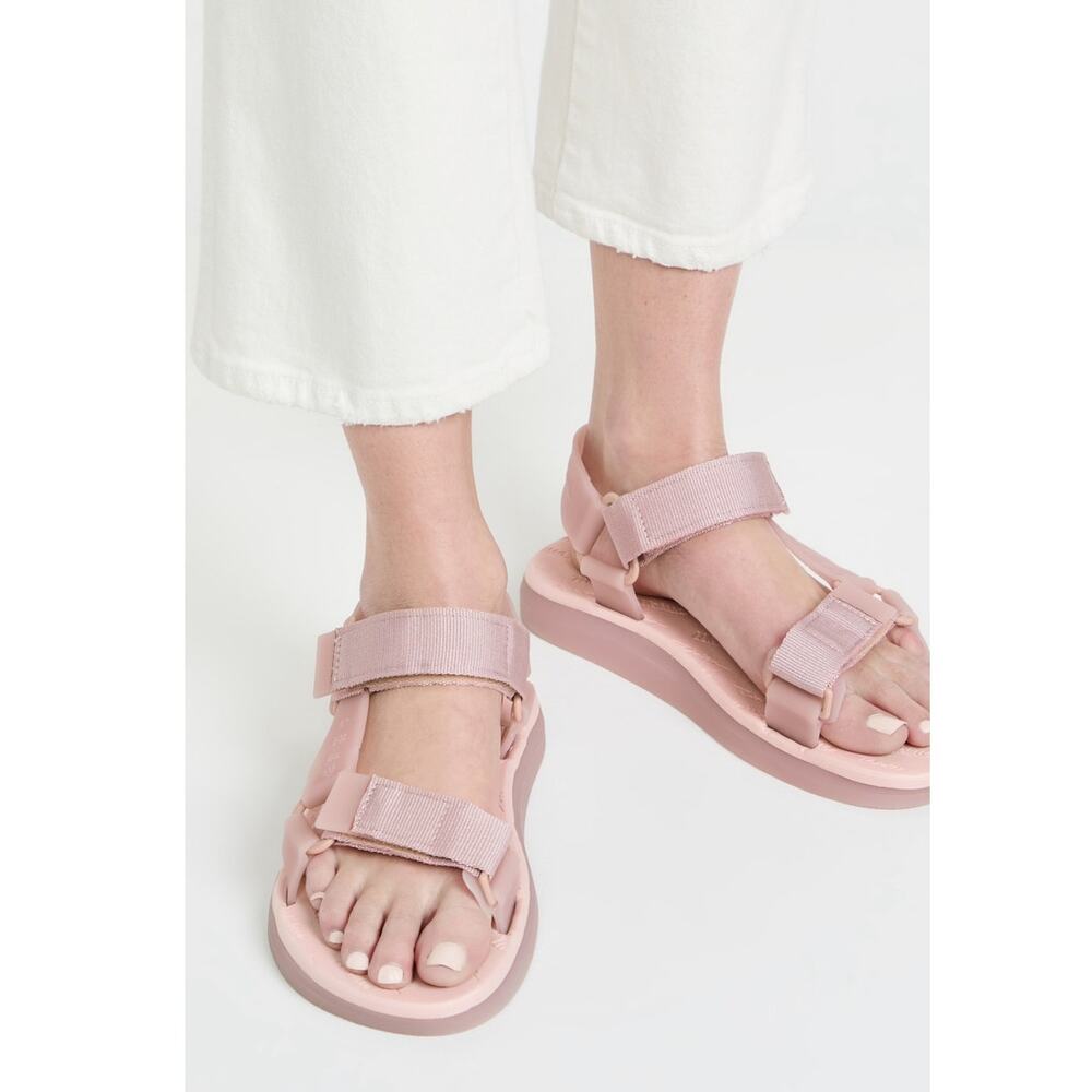 New Melissa Papete + Rider Sandal in Pink Women's Size 6